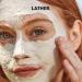 LATHER Clay Deep Pore Cleansing Face Mask | Detoxifying Bentonite Clay for Oily & Acne-Prone Skin | 4 Oz | International Shipping Available - Buy Online on SooperMarket.com