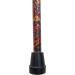 PCP Mobility & Homecare Adjustable Cane Aluminum Offset Handle with Wirst Strap Paisley Pattern - Buy Online on SooperMarket.com