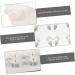 Ciieeo 3pcs Butterfly Fondant Silicone Popsicle Silicone Candy Molds Mini Bow Mold Pastry Molds Supple Cookie Mold Ice Cream Moulds Silicone Cakesicle Molds Chocolate Silica Gel Candle 29X17CMx3pcs White2x3pcs - Buy Online on SooperMarket.com