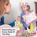 Potty Training Magnetic Reward Chart for Girls - Unicorn Theme with Multicolored Stickers - Buy Online on SooperMarket.com