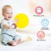 VESONE Dunkelpink Silicone Bite Rings for Babies & Toddlers - Food-Safe Sensory Toys Paw-Shaped Teething Tools - Buy Online on SooperMarket.com