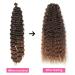 Buy DSoar 30 Deep Twist Crochet Hair - 3 Packs Ocean Wave Curly Bohemian Braids | Synthetic Hair Extensions for Women & Girls - 30inch 18/56c# - Buy Online on SooperMarket.com