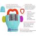 Gummee Glove Baby Teething Mitten - Detachable Toy - Premium Teething Glove for Babies 3-6 Months, Turquoise - Buy Online on SooperMarket.com