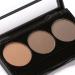 All-Day Waterproof Brow Powder - 3 Colors Eyebrow Makeup Palette with Brush | Natural Long-Lasting Eyebrow Solution - Buy Online on SooperMarket.com