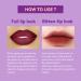 Gireatick 4pcs Two-tone Lipstick set 3 Matte + 1 Glitter Silky Texture Velvet Lipstick 2 in 1 Lipstick and Lip Liner for Long Lasting Bitten Lip-look Lip Makeup - Buy Online on SooperMarket.com