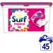 Surf 3-in-1 Tropical Lily Washing Detergent Capsules Brilliant Clean Long Lasting Fragrance and Made with Natural Essential Oil Laundry Detergent XL Pack 45 Washes (Buy 4) - Buy Online on SooperMarket.com