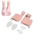 ANGGREK Toe Straightener Hallux Valgus Bunion Corrector for Women - Soft High Elasticity, Relieve Pain, Correct Crooked Toes, Toe Separators Brace - Buy Online on SooperMarket.com