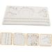 IMIKEYA Baroque Fondant Mold 3pcs Embossed Lace Mold 3D Non Stick Flower Candy Silica Gel Scroll Border Lace Molds 19.5X12X1CMx3pcs - Buy Online on SooperMarket.com