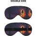 Microphone with Music Note Print Double-Sided Eye Mask Soft and Light Blocking for Enhancing Sleep Quality - Buy Online on SooperMarket.com