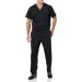 Amazon Essentials Men's Elastic Drawstring Waist Scrub Pant in Black - Size Medium - Buy Online on SooperMarket.com