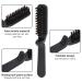 Collapsible Hairbrush & Travel Beard Styling Combs | Double-Headed Antistatic Brushes for Men | Smooth Shine & Style Anywhere - Buy Online on SooperMarket.com