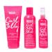 Umberto Giannini Curl Jelly Styling Trio Set - Curl Scrunching Jelly Curl Jelly Refresh and Curl Jelly Shine Leave In Curl Conditioner