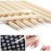 100 Pcs WACURRENTHYD 4.3in Nail Orange Sticks | Double Heads Cuticle Pusher Wood Sticks | Manicure Pedicure Tool (100 - Buy Online on SooperMarket.com