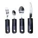 pieces of adapted cutlery for Parkinson's arthritis multiple sclerosis elderly shaky hands disabled people