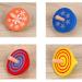 YeahiBaby Wooden Spinning Top - Traditional Colorful Wooden Toy Set for Kids (4 Pieces) - Perfect Gift for Children - Buy Online on SooperMarket.com