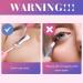 15g Eyelash Extensions Remover - Quick & Damage-Free Removal | Dissolve Lash Adhesive in 1-2 Minutes (Peach) - Buy Online on SooperMarket.com