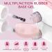 Saviland 5-In-1 Sheer Pink Rubber Base Gel Nail Polish - Strengthener for Starters & Professionals - Home DIY - Buy Online on SooperMarket.com