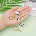 2 Boxes Panda Bamboo Pendant Keychain for Keys Animal Pendant Keychain Key Chain Making Supplies Bag 0.2X2.4X2.7CMx3pcs As Shownx3pcs - Buy Online on SooperMarket.com