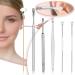 Stainless Steel Ear Wax Spring Tool Set for Gentle Ear Cleaning - Beauty Tools for Safe Ear Picking & Massage - Includes Soft Ear Plugs - 1 Count - Buy Online on SooperMarket.com