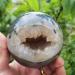 for Top Natural Stones Druzy Agate Crystals geode Home Decoration Agate with druzy Open Sphere crysral Cluster an Amethyst ABUZIV (Size : 70-75mm) - Buy Online on SooperMarket.com