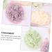 NOLITOY 4pcs Pure Flower Bath Ball Shower Sponges | Premium Mesh Loofah for Luxurious Bathing | Soft & Effective Bubble Maker Spa Experience - Buy Online on SooperMarket.com
