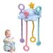 Buy Interactive Babies Pull Cord Activity Toys | Sensor Spinner Toys for Toddlers | Early Development Blue Toys - Buy Online on SooperMarket.com