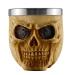 Stainless Steel Shaving Bowl Soap Cup Foaming Soap Bowl Facial Hair Beard Brush Shaving Mug Skull
