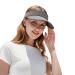 Clape UV Protection Visor Cap Quick-drying Outdoor sun vision. Adjustable sport sun visor summer sunshield sunbar golf tennis cap unit size RNKD01-DARK Gray