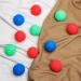 Reusable Dryer Balls Tumble Laundry Wash Balls Non Melt Dryer Balls for Speeding Drying and Reducing Creases for Clothes (Red) - Buy Online on SooperMarket.com