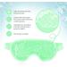 Gamufw Cooling Eye Mask Hot Cold Therapy Gel Eye Mask for Puffy Eye Migraine Relief Headache Dark Circles Dry Eyes Swollen Eyes Sinus Pain (Green) - Buy Online on SooperMarket.com