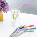 U-K Silicon Tips Cover for Stainless Steel Straws 6 mm 8Pcs Multi- Colors Soft Food Grade Silicone Straws Nozzles Reusable Cover for 1/ 4'' Wide Straws Practical & Popular - Buy Online on SooperMarket.com