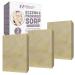 Eczema Soap Bar for Face and Body All Natural Dermatitis Psoriasis Treatment for Dry Itchy Flaky Skin Relief Gentle Detoxifying Healing Anti-Itch Cleansing Skincare Remedy 4 oz Eczema Soap Bar Made in USA (Pack...