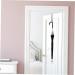 STOBAZA 2pcs Metal Coat Hanger Over The Door Hanger Towel Hanger Bathroom Shower Door Bathroom Door No Nails 17x3cm Silver - Buy Online on SooperMarket.com