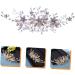 FOYTOKI Headgear Bridal Hair Decor Wedding Headdress Bride Wedding Hair Comb Wedding Headpiece Bridal Headpieces for Wedding Bride Hair Comb Bridal Hair Comb Wedding Hair Accessories - Buy Online on SooperMarket.com
