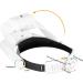 Headband Magnifier with LED Light 1X to 14X  SUNJOYCO Handsfree Head Mount Magnifying Glass Visor Headset Loupe Tools for Professional Jewelry Close Work Sewing Crafts Reading Repair  with 5 Lenses - Buy Online on SooperMarket.com