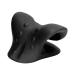 Cervical Traction Device Ergonomic Arcshaped Neck and Shoulder Relaxer for Pregnant Women for Home Use (Black)