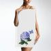 Blue Hydrangea Butterfly Hand Towels - 16x30 Spring Summer Watercolor Floral Towel for Bathroom, Kitchen, Gym, and Spa - Buy Online on SooperMarket.com