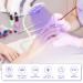 AORAEM 12W LED Nail Lamp Portable Gel Light Dryer | Professional Gooseneck Nail Polish Light for Gel Nails (BB-White) - Buy Online on SooperMarket.com