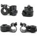 GOSONO 2 pcs 360 Degree Cycling Bicycle Bike Mount Holder for LED Flashlight Clip Clamp - Buy Online on SooperMarket.com