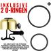 Pro Bike Tool Bicycle Bells - Clear Ringtone for Adults & Kids - Perfect for Street Mountain Beach Cruiser Bicycles - Premium Brass Bicycle Accessories - Buy Online on SooperMarket.com