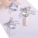 3pcs Nail Art With Rhinestones Organza Bowknot Fingernail Decoration For Salon Home Use Nail Accessories Kit champagne - Buy Online on SooperMarket.com