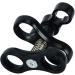 Amarine Made 1 Inch Black Underwater Ball Clamp Mount - 2 Pack for Light Arm System - Buy Online on SooperMarket.com