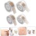 NOLITOY 4 Rolls Roll Double Eyelid Sticker Two Sided Tape Natural Double Eyelid Strips Hooded - Buy Online on SooperMarket.com
