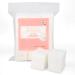 1000PCS Ultra Thin Makeup Remover Cotton Pads Perfect for Face Lips Eyes Nails Polish Makeup Remover Cleansing & Daily Skin Care  Square  Lint-Free 1000pcs  Bagged