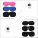 Shop Gatuida 24 Pcs 3D Sleep Mask Set - Comfortable Eye Shades for Travel & Relaxation | Polyester Blindfolds & Night Masks - Buy Online on SooperMarket.com