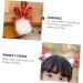 ABOOFAN 4 Pairs Christmas Antler Hair Christmas Hair Barrettes Reindeer Hair Accessory Reindeer Cosplay Clip Hair Clips for Kids Christmas Hair Pin Antlers Flocked Plastic Woman Cute - Buy Online on SooperMarket.com