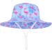 LANGZHEN Baby Girls Sun Protection Beach Hat with Chin Strap - Purple, 1-2 Years - Buy Online on SooperMarket.com
