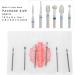 Nail Drill Bits Ceramic Nail Mill Bits Professional Remove Gel Acrylic Cuticle Diamond Tungsten Carbide Tools for Nail Beautify Polishing Clear Care Manicure Pedicure(JG#8) - Buy Online on SooperMarket.com