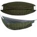 AYAMAYA Single & Double Hammock Underquilt Full Length Big Size Under Quilts for Hammocks Camping Backpacking Essential Winter Cold Weather Warm UQ Blanket Bottom Insulation Dark Green (98.4"x67" - for Double Hammock)