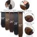 18-38 Inch Straight Drawstring Ponytail - Synthetic Hair Extension Wig Piece Clip-in - 22 Inches B101 - Buy Online on SooperMarket.com